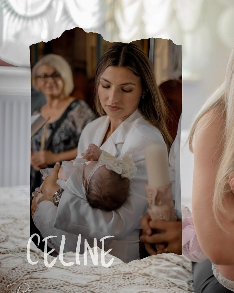 Bebeluș fotografiat la botez de Pictoria Team